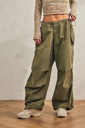 iets frans baggy paraşüt pantolon