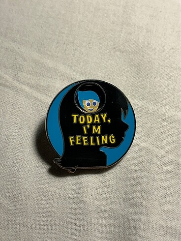 disney inside out pin broş