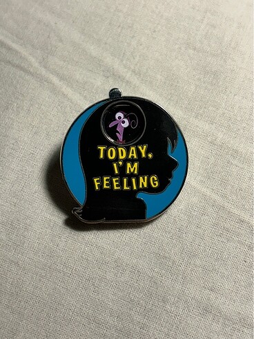 Beden mavi Renk disney inside out pin broş