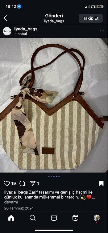Zara Trend hasır çanta