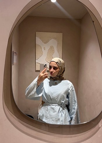 Gri Uzun Bohem Salaş Kadın Elbise - Görsel 2