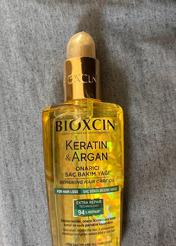Biocxin Keratin & Argan Onarıcı Saç Bakım Yağı