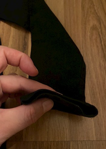 Kız Çocuk Siyah Uzun Kollu Basic Tişört - Görsel 6