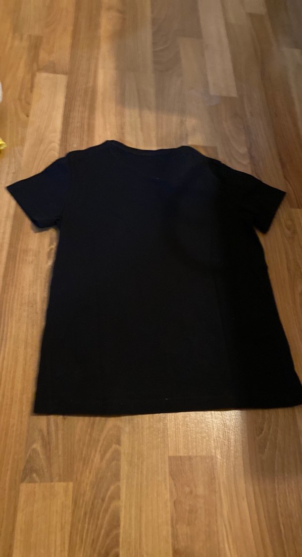 Baskılı Siyah Erkek Tişört - Görsel 4