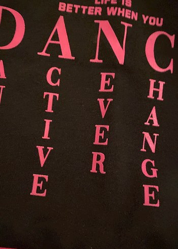 Kız Çocuk Pembe Baskılı Sporcu Üst - Görsel 3