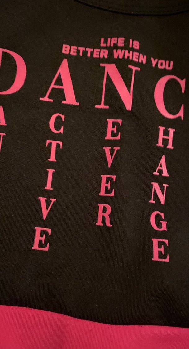 Kız Çocuk Pembe Baskılı Sporcu Üst - Görsel 3