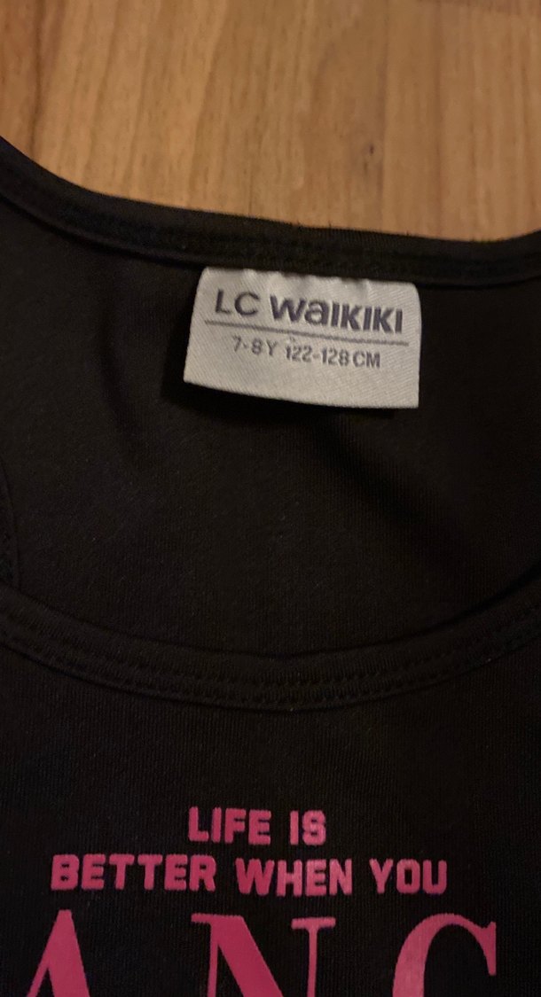 Kız Çocuk Pembe Baskılı Sporcu Üst - Görsel 2