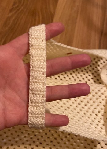 Nakışlı Bej Bohem Kız Çocuk Triko Atlet - Görsel 7