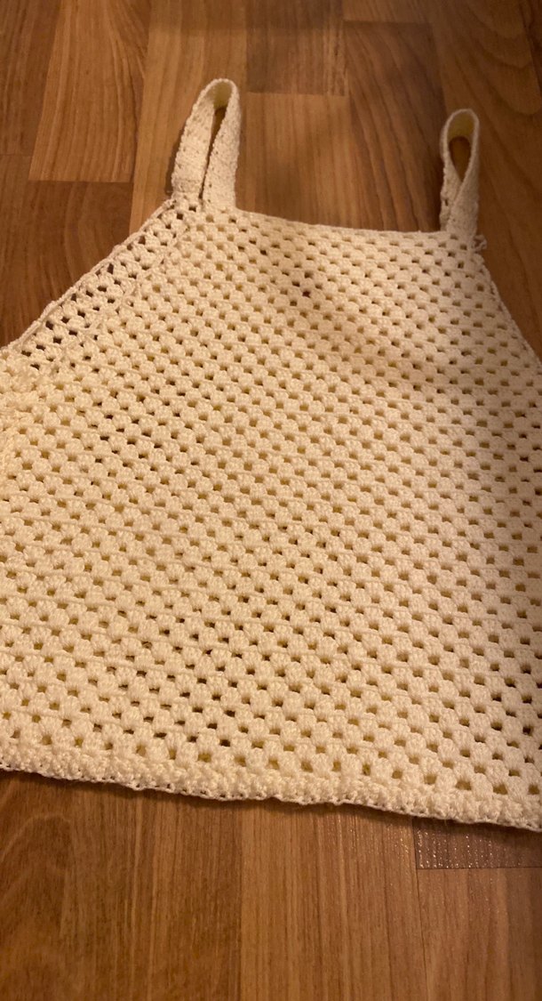 Nakışlı Bej Bohem Kız Çocuk Triko Atlet - Görsel 5