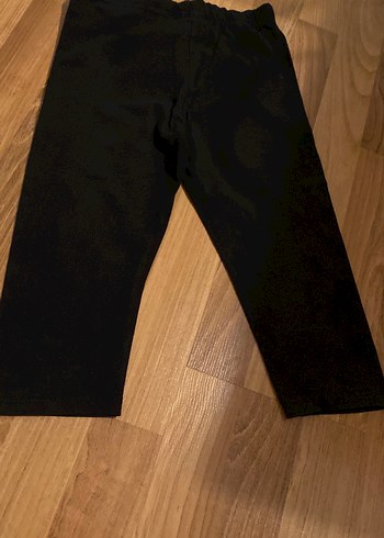 Kız Çocuk Siyah Minnie Mouse Baskılı Tayt - Görsel 4