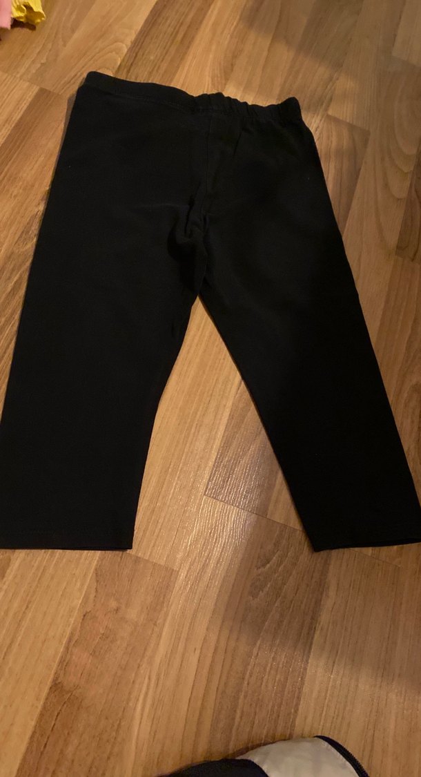 Kız Çocuk Siyah Minnie Mouse Baskılı Tayt - Görsel 4