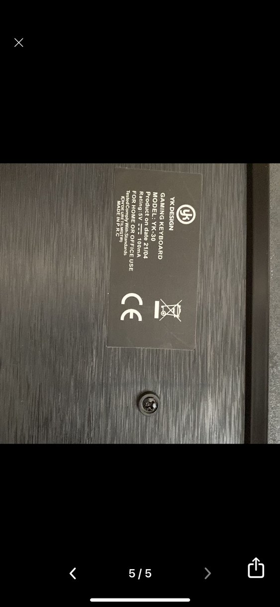 Gri Kablolu Standart Klavye - Görsel 5