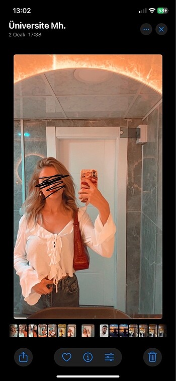 bağlamalı bluz