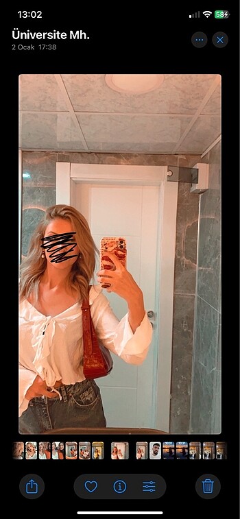 Trendyol & Milla bağlamalı bluz