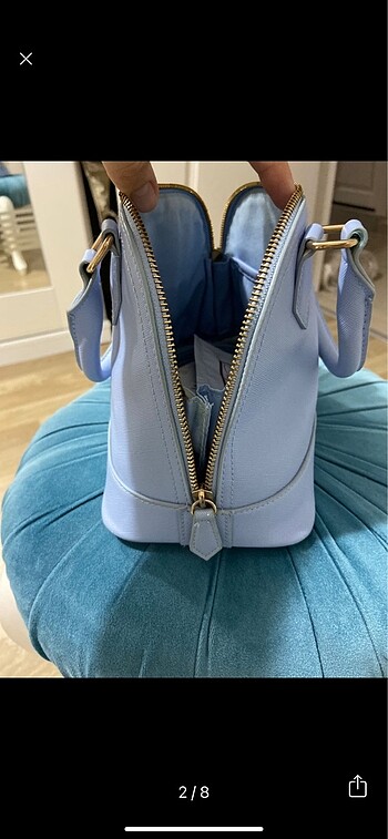Bershka Bebe mavisi çanta