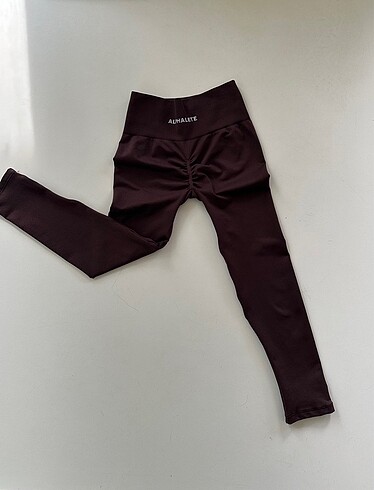 ALPHALETE BÜZGÜLÜ PUSH UP UZUN TAYT