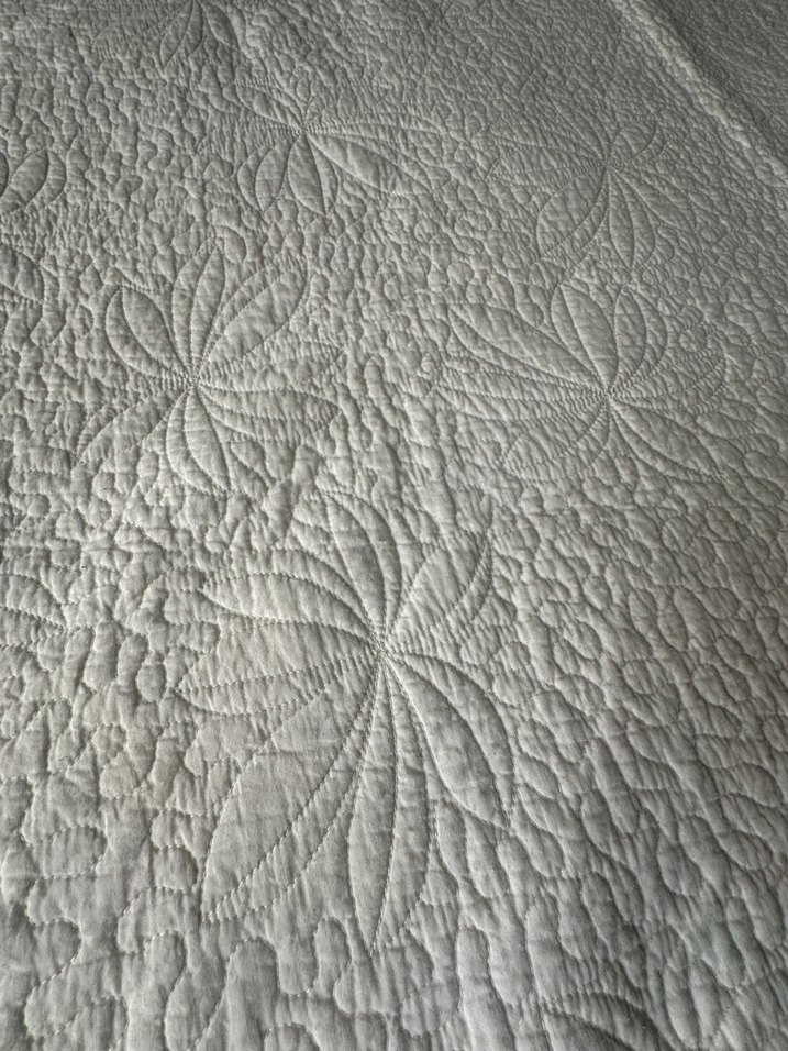 Beyaz Düz Yatak Örtüsü - Görsel 2