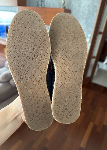 Siyah Kadın Espadril Düz Tabanlı Velcro - Görsel 3