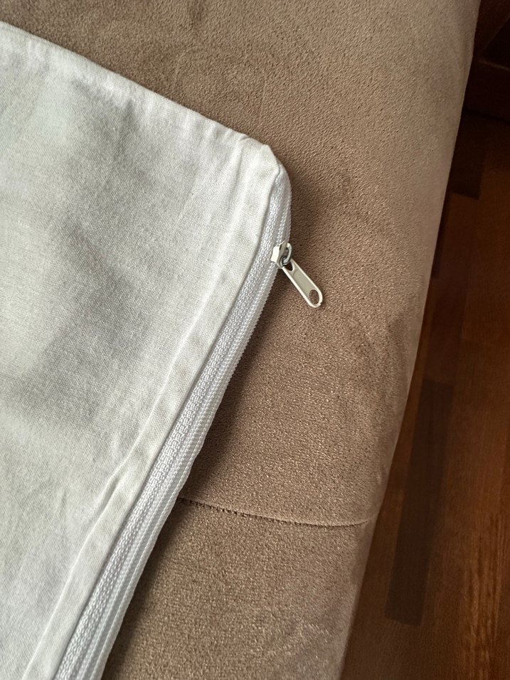 Bir adet yastık kılıfı ve bir adet yastık midil fermuarlı - Görsel 2