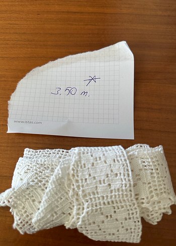  Bohem Tarzı Beyaz Dantel Şeritler
