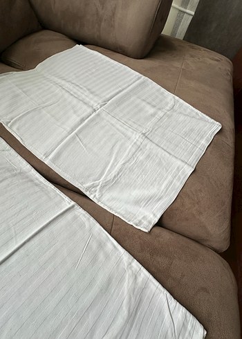 Beyaz Düz Yastık Kılıfı Seti - Görsel 4