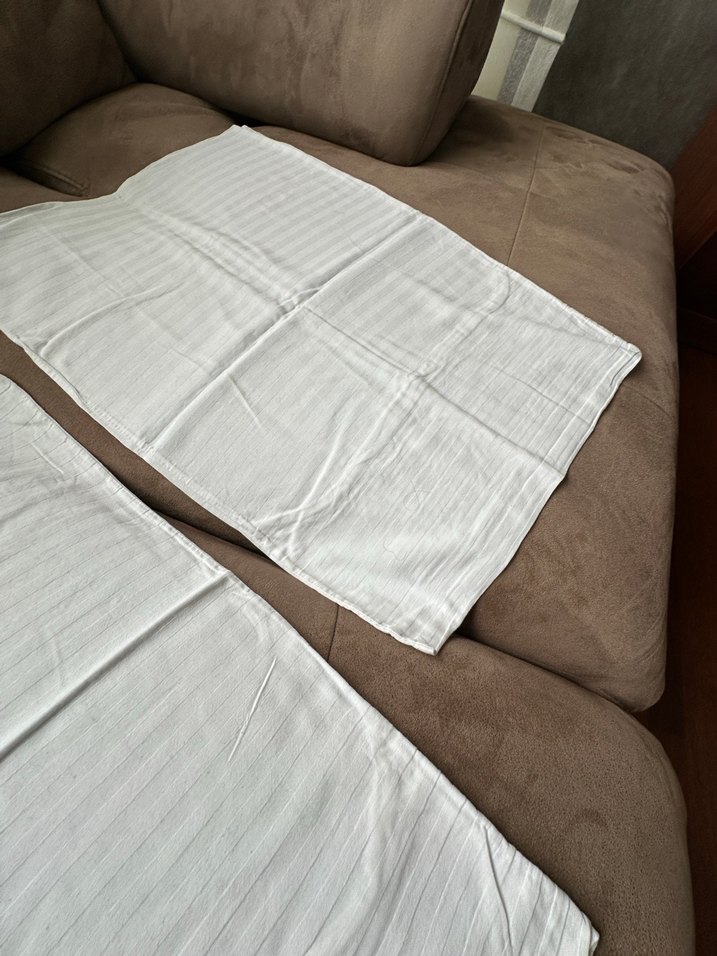 Beyaz Düz Yastık Kılıfı Seti - Görsel 4