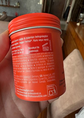 Schwarzkopf saç sakızı bir kere kullandım - Görsel 5
