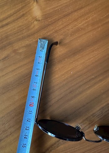 Vintage Yuvarlak Yeşil Gözlük - Görsel 5