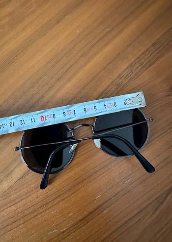 Vintage Yuvarlak Yeşil Gözlük - Görsel 8