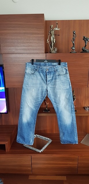 jack jones jean. 108 cm boy. 48cm bel. erkek jean. 36 / 34 beden