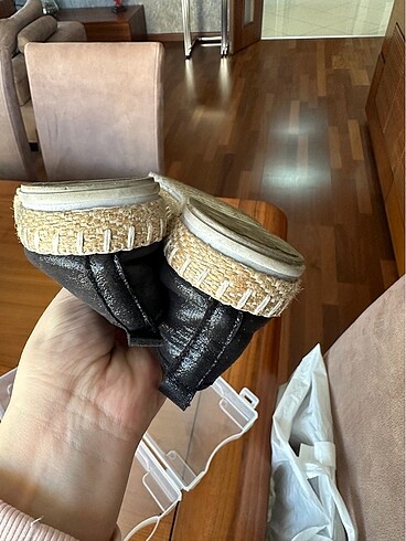 36 Beden siyah Renk 36 no espadril