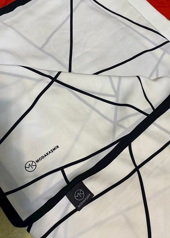 Gri Kadın Street Wear Şal - Görsel 2