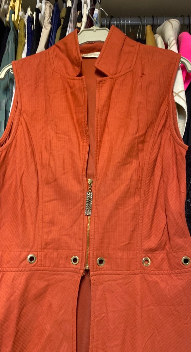 Kırmızı Bohem Vintage Uzun Elbise - Görsel 4