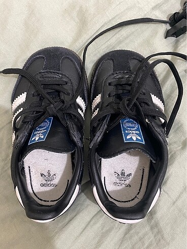 22 Beden siyah Renk Adidas Samba bebek ayakkabı