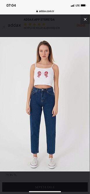 ADDAX MOM jeans