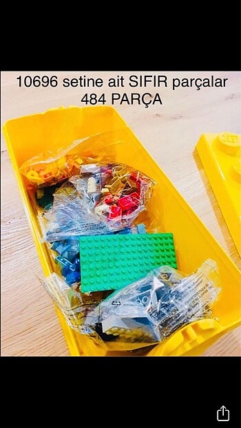 Orjinal Lego classic 10696 setinin sıfır parçaları
