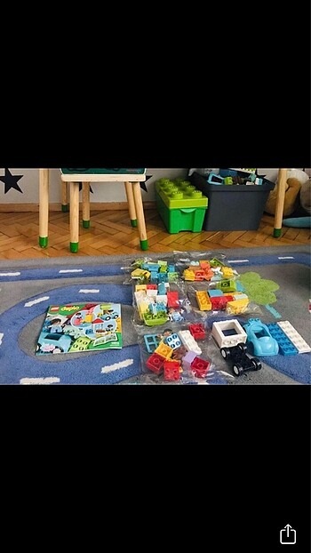 Lego duplo 10913 setinin parçaları