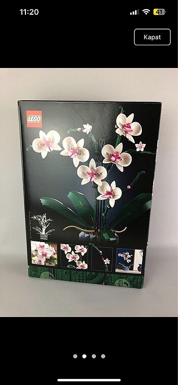 Diğer Orjinal Lego 10311 orkide çiçeği
