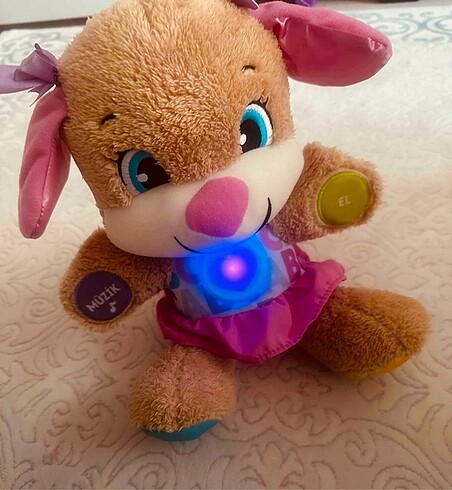 Fisher Price Fisher Price Eğitici Köpekçiğin Kız kardeşi. SIFIR GİBİ Kutusund