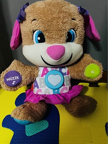 Beden Renk Fisher Price Eğitici Köpekçiğin Kız kardeşi. SIFIR GİBİ Kutusund