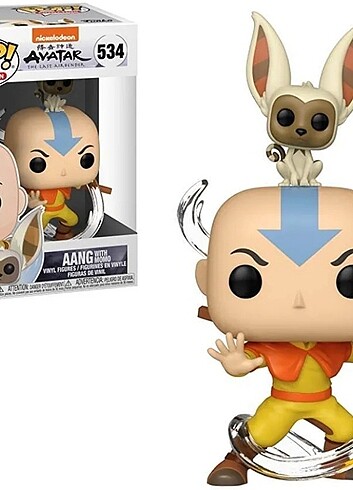  Beden Avatar Aang Funko Pop Figür 