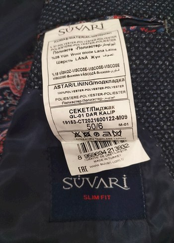 Süvari Marka Lacivert Düğmeli Erkek Takım Elbise - Görsel 10