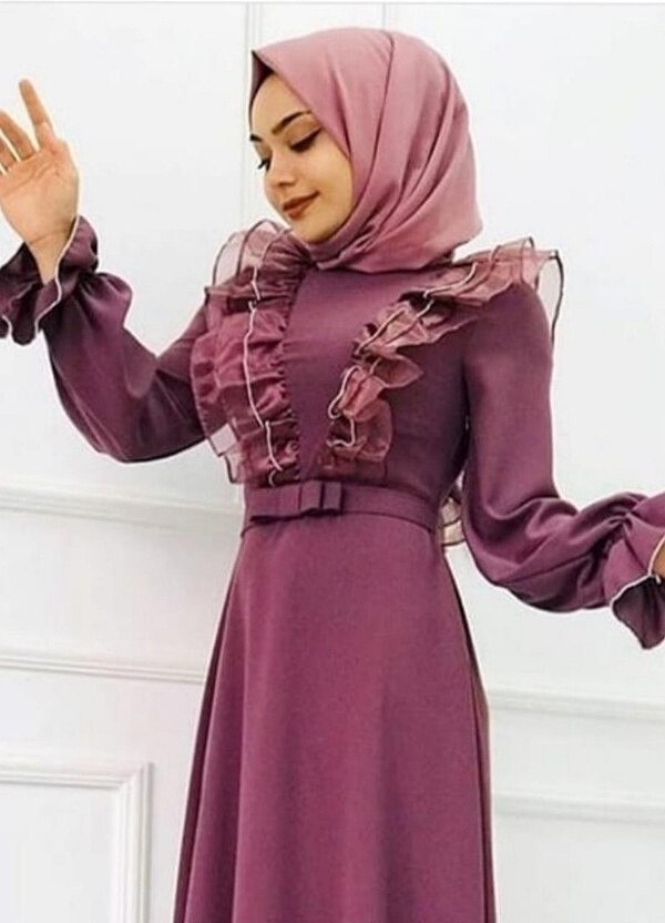 Tesettür elbise - Görsel 2