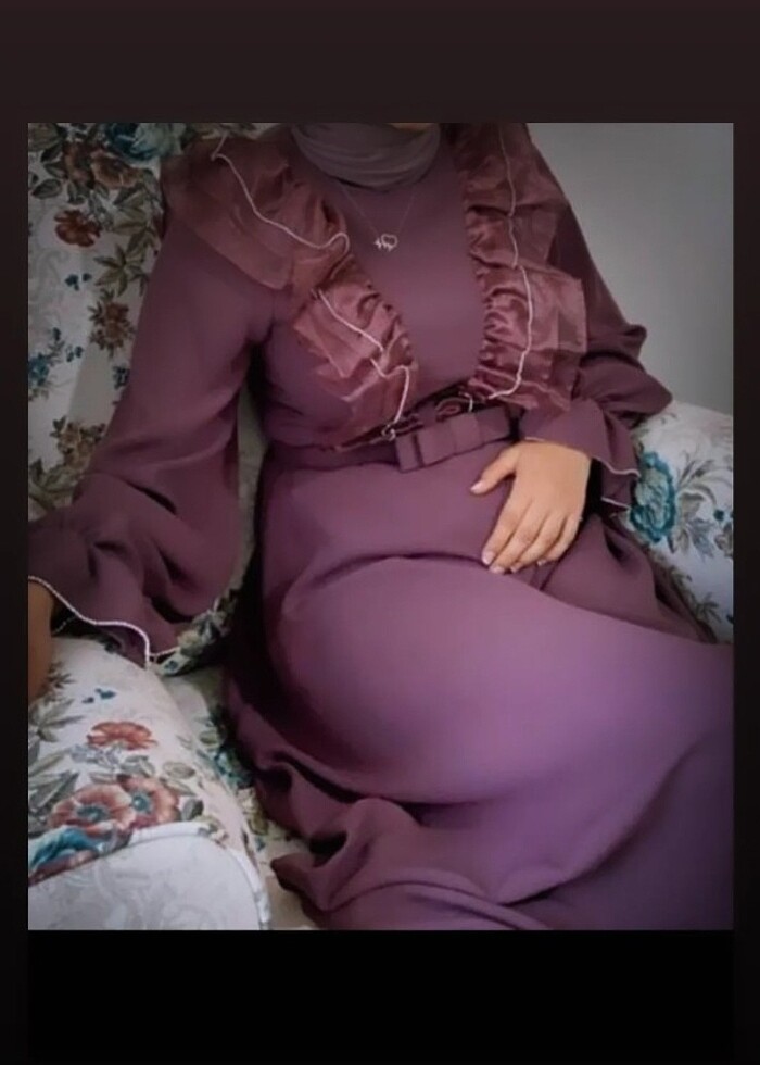 Tesettür elbise - Görsel 4