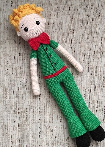 Küçük prens Amigurumi oyuncak 