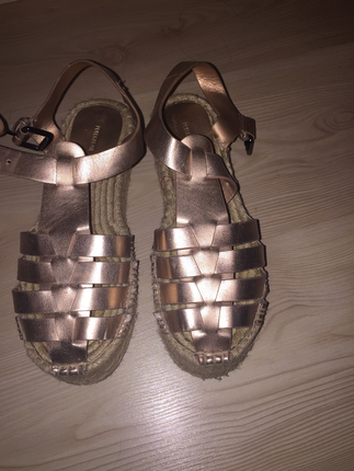 Pull and Bear Bronz ayakkabı