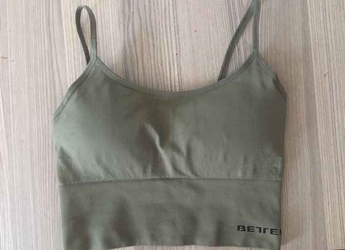 xs Beden haki Renk crop haki