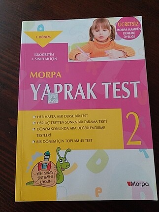 Morpa Yaprak Test 2.Sinif 1.Donem