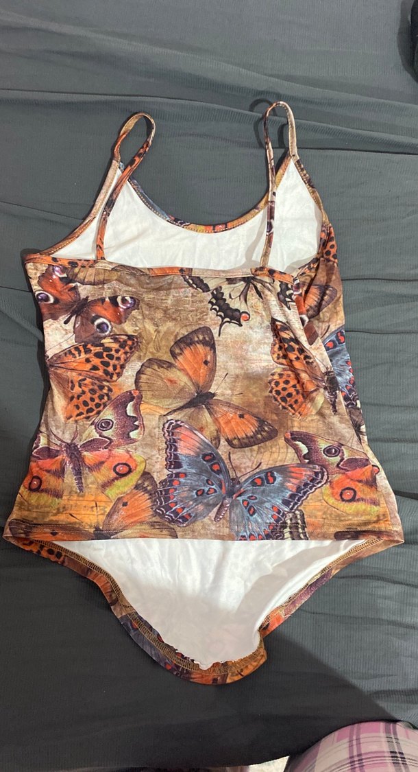 Bohem Kelebek Desenli üst - Görsel 2