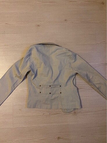 Bej renk y2k vintage ceket - Görsel 2